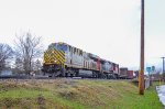 CN 402 arriving at Mont-Joli